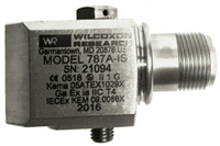 Wilcoxon Sensing Technologies Intrinsically Safe Certified Low Profile Accelerometer, Model 787A-IS