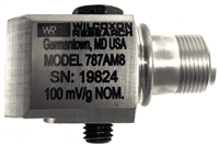 Wilcoxon Sensing Technologies Low Profile Industrial Accelerometer, Model 787A-M8-D2