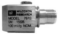 Wilcoxon Sensing Technologies Low Profile, General Purpose Accelerometer, Model 787B