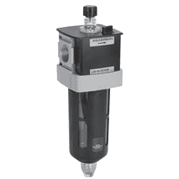 Wilkerson L28 EconOmist Series Modular Lubricator, Port Sizes 3/8, 1/2, 3/4; Flows to 150 SCFM