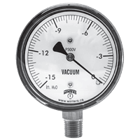 Winters Instruments Low Pressure Gauge, PLP