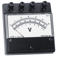 Yokogawa Miniature Portable Ammeter & Voltmeter, 2052