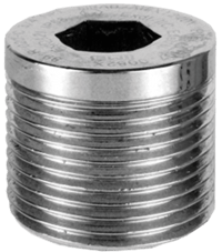 PDAPLUG50 1/2" NPT 316 Stainless Steel Stopping Plug with Approvals