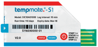 TempMate2 Single Use USB Temperature Data Logger