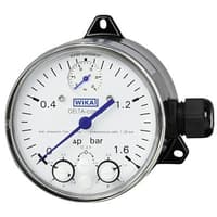 Model DPGS40 Differential Pressure Gauge with Micro Switch