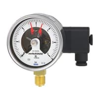 Bourdon Tube Pressure Gauge with Switch Contacts - PGS21.100, PGS21.160