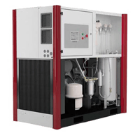 Rotary Screw Oil-Less Compressor - EnviroAire Series VS37 Open.png
