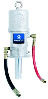 Fire-Ball 425 Air-Operated Piston Pumps for Oil or Grease