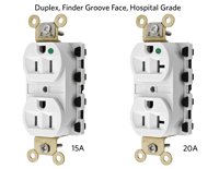 Duplex, Finder Groove Face, Hospital Grade.png