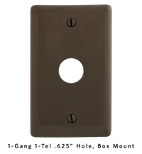 1-Gang, 1-Tel .625” Hole, Box Mount.png