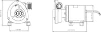 Jabsco Low Pressure Cyclone Centrifugal Pump, 50840 Series