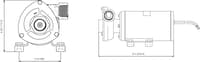 Jabsco High Pressure Cyclone Centrifugal Pump, 50860 Series