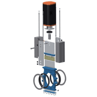 Metso Slurry Hose System Knife Gate Valve, SH-KG