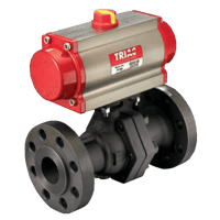 FD9 Series 600# Flanged Automated Ball Valve