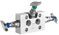 V02 Series Direct & Remote Mount 3-Valve Manifold