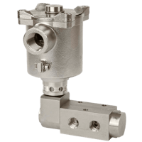 BXS 5/2 Pilot-Operated Direct-Acting Solenoid Valve
