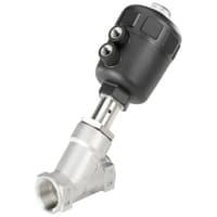 Type 2000 Pneumatically Operated 2/2-Way Angle Seat Valve