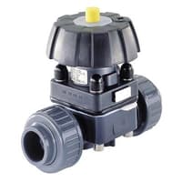 Type 3232 Manually Operated 2-Way Diaphragm Valve with Plastic Body
