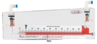 Series 250-AF Inclined Manometer Air Filter Gauge