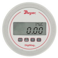 Series DM-1000 DigiMag Digital Differential Pressure and Flow Gauge