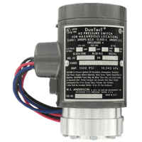 Series H2 Dual-Action Explosion-Proof Pressure Switch