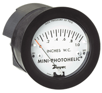 Series MP Mini-Photohelic Differential Pressure Switch/Gauge