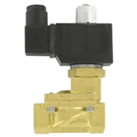 Series SSV-B Brass Solenoid Valve, 2-Way Guided NO