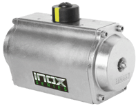Inox Series Double Acting & Spring Return Pneumatic Rack & Pinion Actuators