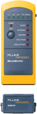 Fluke Networks MT-8200-49A MicroMapper™ Wiremap Tester