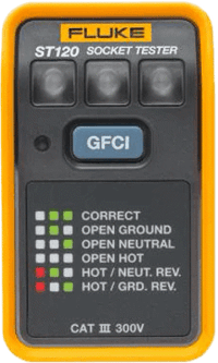Fluke ST120 GFCI Socket Tester