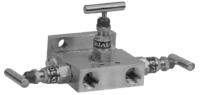 Model 305DM 3-Valve Manifold
