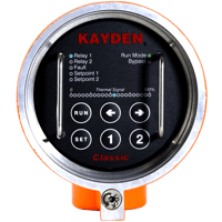 View of the Electronics Module of the Kayden CLASSIC 810 Series Flow and Level Switch