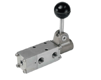 Midland-ACS 1/4" Manually Operated Spring-Return Spool Valve, 1500 Series