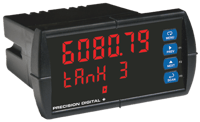 PD6080 ProVu Decimal Display Modbus Scanner with Dual Analog Inputs