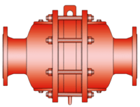 Protego In-Line Detonation Flame Arrester, DA-CG