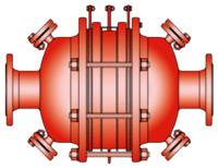 Protego In-Line Detonation Flame Arrester, DA-SB-PTFE