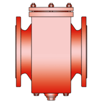 Protego In-Line Deflagration Flame Arrester, FA-CN-IIA1