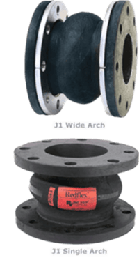 J-1 Single / J-1 Wide Arch Flanged Expansion Joint