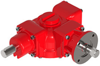 Rotork DSB Range - Dual/Tiple Input Bevel Gearbox