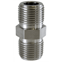 Swagelok Pipe Nipple, SST Hex Nipple