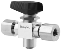 Swagelok Trunnion Ball Valve H83 Series 3-Way Valve