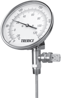 Bimetal Plus Thermometer with Integrated Thermocouple or RTD