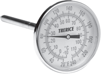 Rear Connect Compact Style Series Bimetal Thermometer