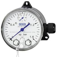 Model DPGS40TA Differential Pressure Gauge with Micro Switch