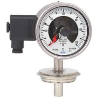 Gas-Actuated Thermometer with Switch Contacts - 74-8xx