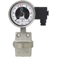 Model DPGS43.100, DPGS43.160 Differential Pressure Gauge with Switch Contact