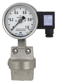 Model DPGT43.100, DPGT43.160 Differential Pressure Gauge with Output Signal