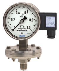 Model PGT43HP.100, PGT43HP.160 Diaphragm Pressure Gauge with Output Signal