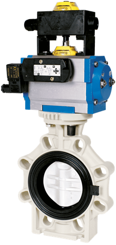 Pneumatic Butterfly Valve Actuators