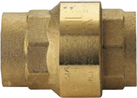 Series 100002 - 100003 Brass In-Line Check Valve
